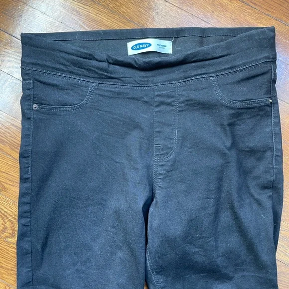 Black Rockstar Jeggings - Picture 3 of 5